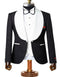 Black and White Tuxedo - Two Toned - Wedding or Prom Besom Pocket Suit