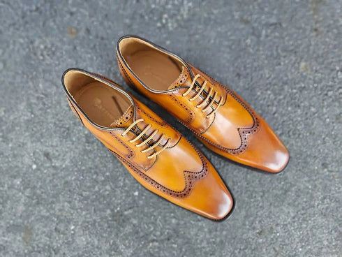 Blucher Style Wingtip Oxford