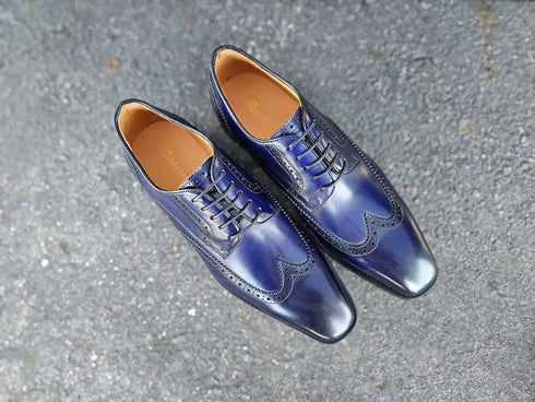 Blucher Style Wingtip Oxford