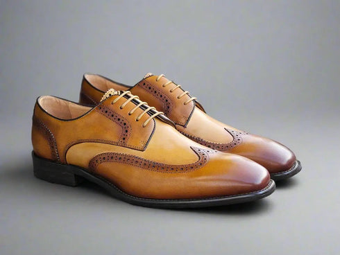 Blucher Style Wingtip Oxford Carrucci