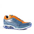 Belvedere  Flash Men's Shoes Blue Safari & Almond Exotic Ostrich / Calf-skin Leather Casual Sneakers