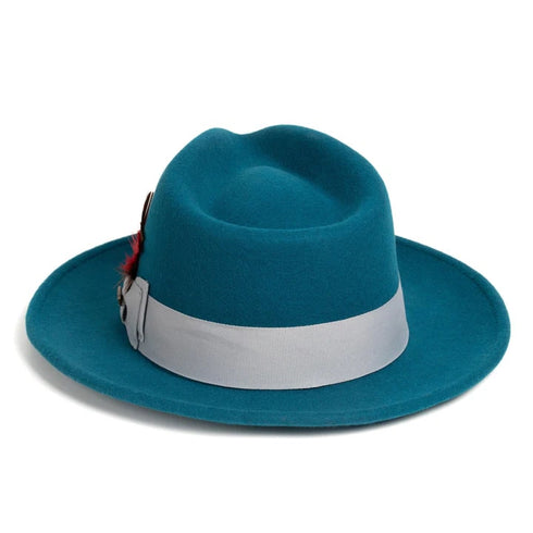 Fedora Hat in 10 Colors - 100% Australian Wool fabric