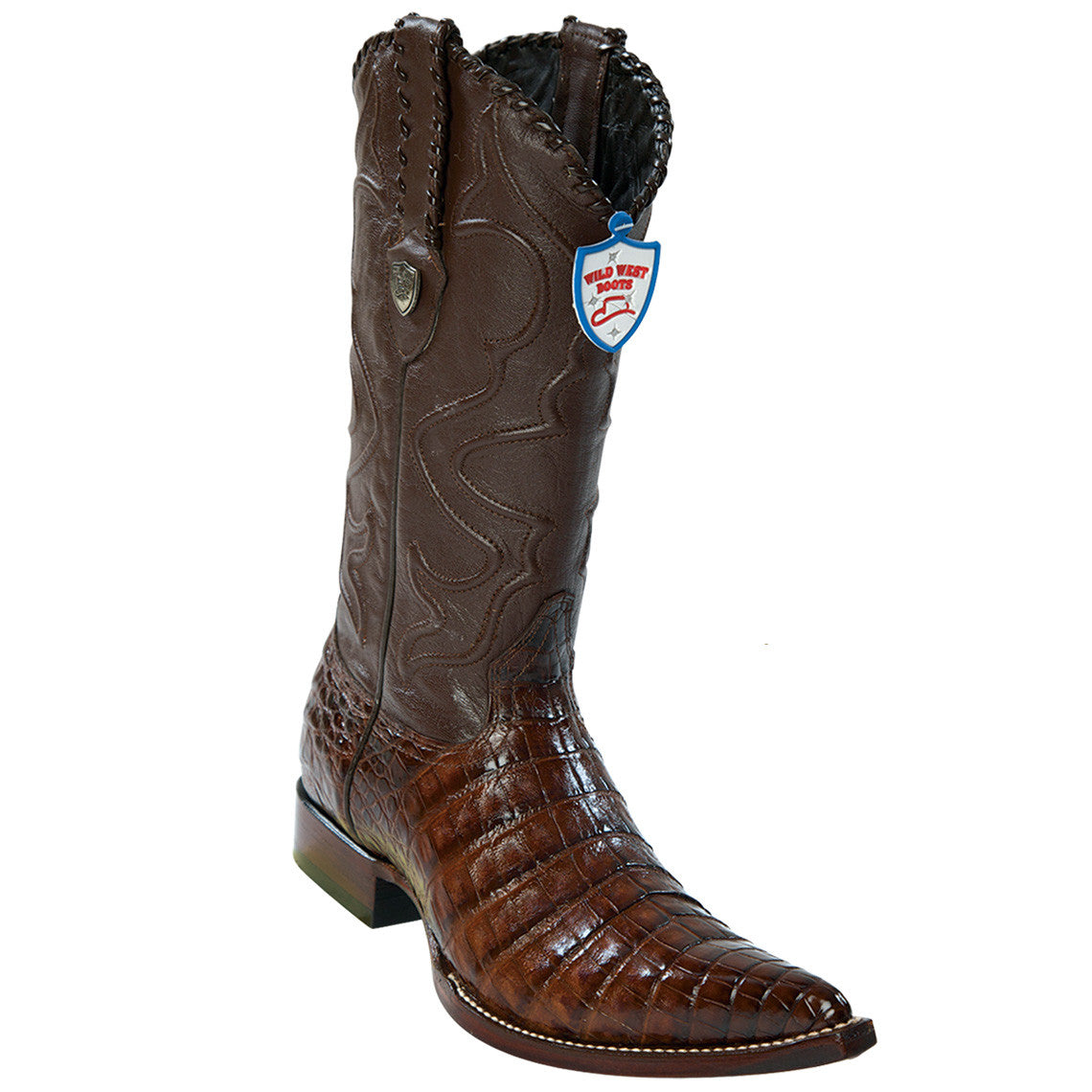 Caiman European Toe Cowboy Boots
