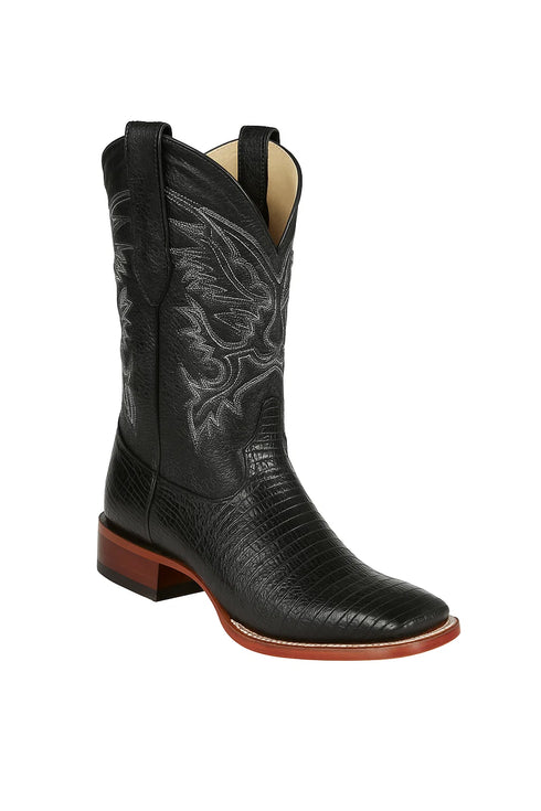 Botas Cuadrada de Armadillo Lizard Original