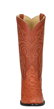 Botas de Avestruz Original Horma Puntal WW-29903