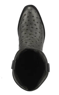 Botas de Avestruz Original Punta Redonda LAB-650309