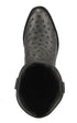 Botas de Avestruz Original Punta Redonda LAB-650309