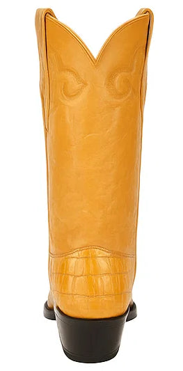 Botas de  Cocodrilo - Caiman Cola Horma Puntal- A