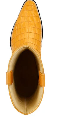 Botas de  Cocodrilo - Caiman Cola Horma Puntal- A