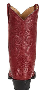 Botas de Cocodrilo Caiman Cola Horma Puntal- B