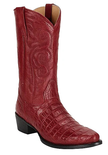 Botas de Cocodrilo Caiman Cola Horma Puntal- B