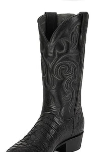 Botas de Cocodrilo Caiman Cola Horma Puntal -C