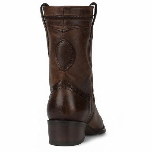 Botas de Cuero Pull Up Corta Horma Dubai LAB-479B3816