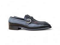 Carrucci Braided Bit Loafer - Luxury Leather Slip-On Shoes