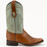 Ferinni Boot - Mens Dress Cowboy Boot  - Ferrini Men's Santa Fe Leather Boots Handcrafted - Brandy