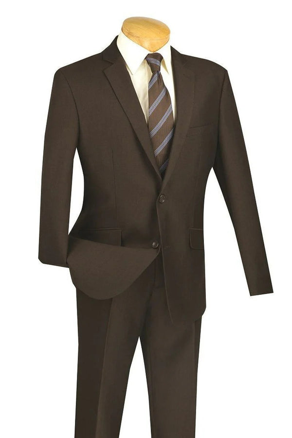 Brown Wedding Suit - Jacket + Pants - Brown Tuxedo - brown wedding suits and tuxedos