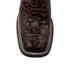 Ferinni Boot - Mens Dress Cowboy Boot  - Men's Ferrini Kai Sea Turtle Print Boots Handcrafted Brown  in Brown