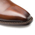 Enterprise Brown Calfskin Men’s Plain Toe Shoe By Mezlan Made In Spain Brand