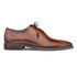 Enterprise Brown Calfskin Men’s Plain Toe Shoe By Mezlan Made In Spain Brand