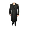 Brown Alberto Nardoni Three Button Notched Lapel Topcoat