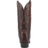 Dan Post Men’s Pershing Brown Full Quill Genuine Ostrich 13 Round Toe Cowboy Boot