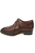 Los Altos All-Over Crocodile Lace Up Dress Shoes