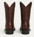 Brown Semi Square Toe Mens Western Boots