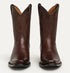 Brown Semi Square Toe Mens Western Boots