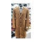 Brown Three Button Single Breasted One Chest Pocket Over Coat