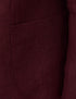 Mens Linen Suit For Beach Wedding - Summer Suit in Burgundy