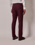 Mens Linen Suit For Beach Wedding - Summer Suit in Burgundy