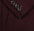 English Laundry Burgundy Fall/Winter Essential Slim Fit Overcoat Wool Blend