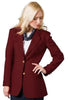 Executive Apparel Ultralux Women's Burgundy Blazer Jacket