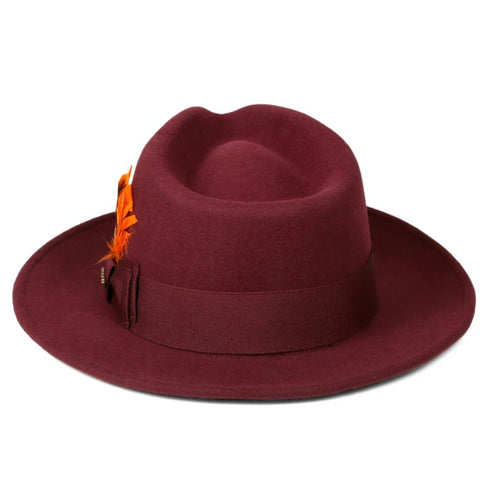 Fedora Hat in 10 Colors - 100% Australian Wool fabric