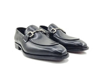 Carrucci Burnished Calfskin Horsebit Loafer