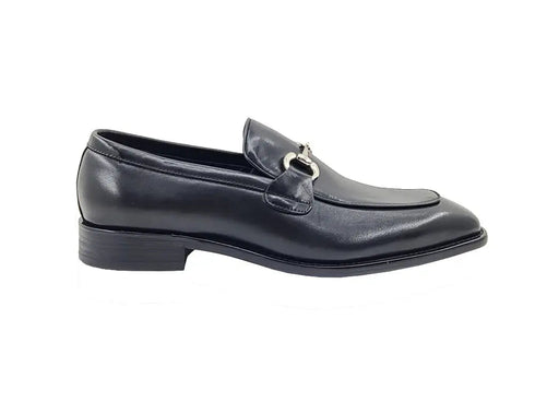 Burnished Calfskin Horsebit Loafer