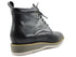 Burnished Calfskin Lace-Up Boot