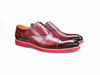 Carrucci Burnished Cap Toe Oxford