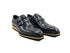 Burnished Double Monk Whole Cut Shoe Carrucci