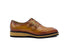 Burnished Double Monk Whole Cut Shoe