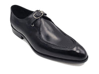 Carrucci Burnished Moc Toe Single Monk Loafer