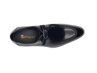 Carrucci Burnished Moc Toe Single Monk Loafer