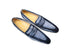 Burnished Suede Penny Loafer Carrucci