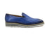 Burnished Wholecut Loafer Lightweight Sole White