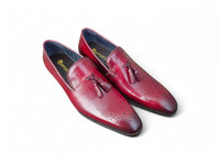 Burnished Wholecut Tassel Loafer Carrucci