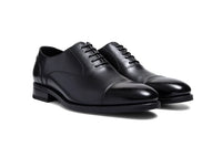 Carrucci Burnished Cap Toe Oxford