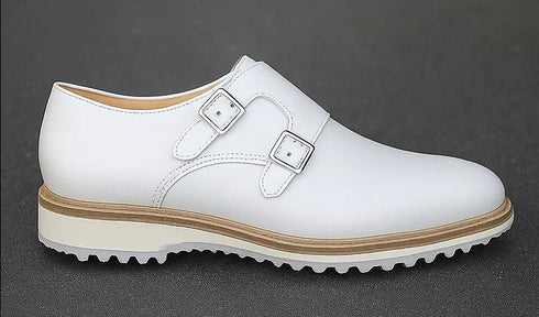 Burnished Double Monk Whole Cut Shoe