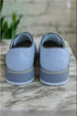 Burnished Lace-up Leather Derby