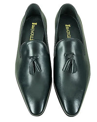 Burnished Wholecut Tassel Loafer
