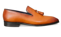 Burnished Wholecut Tassel Loafer